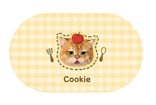 Personalized Waterproof Pet Feeding Mat